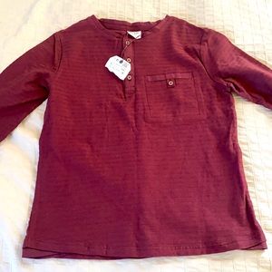 Zara, kids long sleeve shirt.